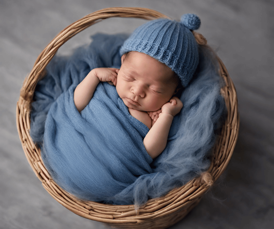 Find Gujarati baby boy names New Born Baby Boy Sleeping in the basket My Indian Baby Names, Indian baby name